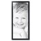 ArtToFrames 16x37 Inch Picture Frame, This 1.25 Inch Custom MDF Poster Frame is Available in Multiple Colors, Great for Your Art or Photos - Comes with Economy Acrylic and Corrugated Backing (A96AHI)
